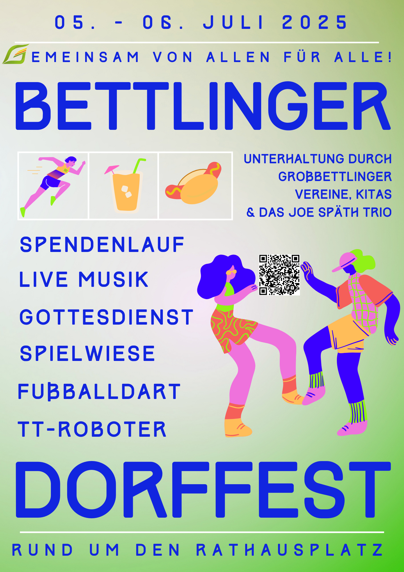 Der TVG schafft mit beim Dorffest