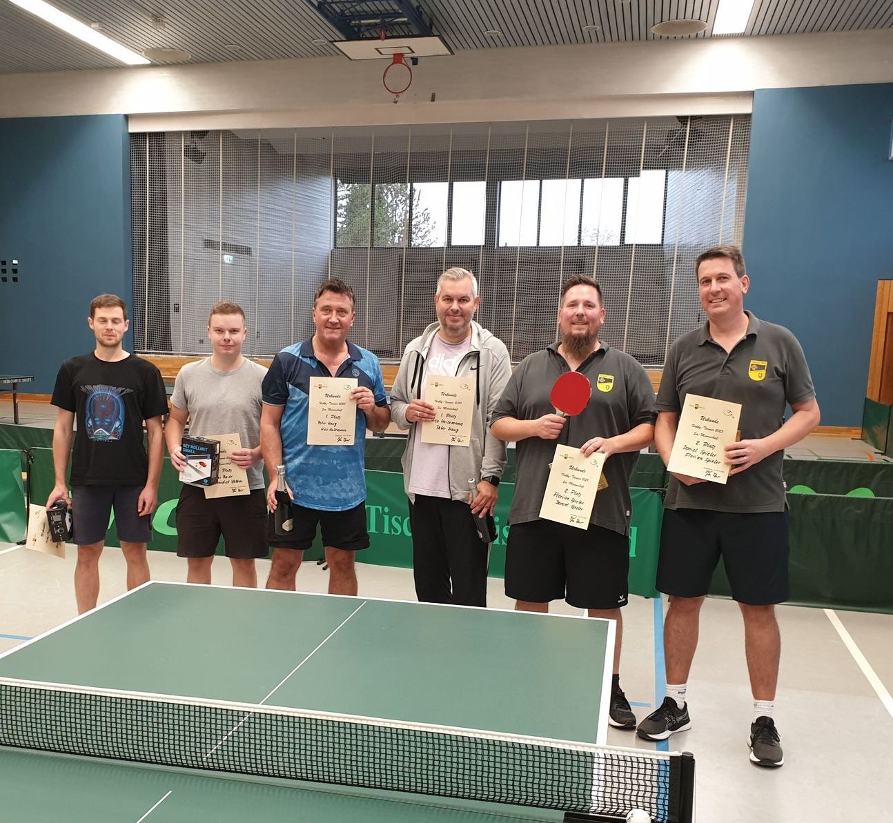 (c) Foto: Kai Zeuner  TSuGV Großbettlingen Tischtennis Hobbytischtennisturnier