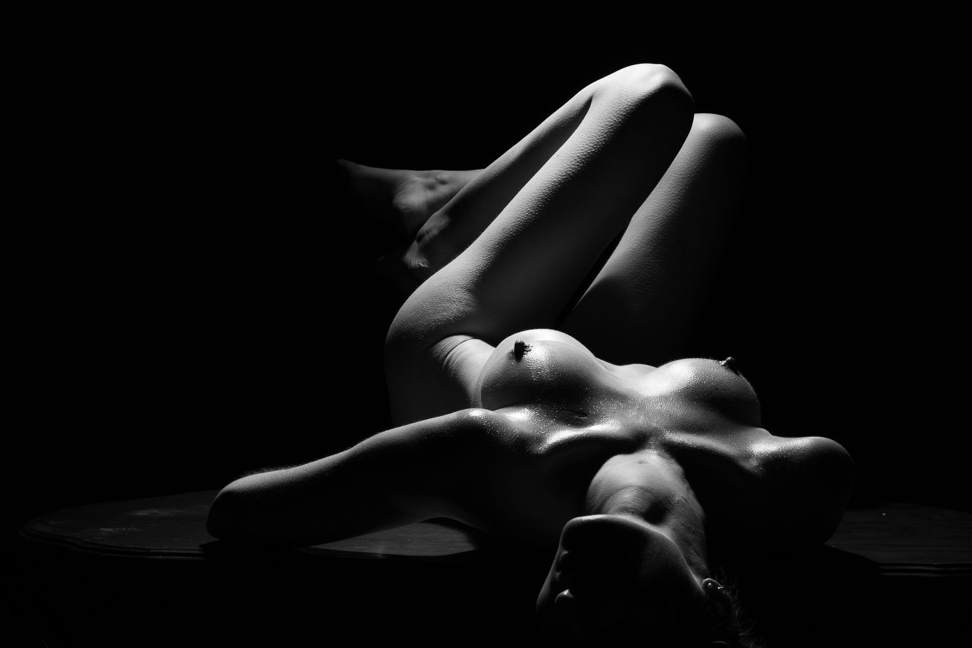 Aktfotograf Christian Schaeffer Landau Pfalz - Schöne Schwarz Weiß Bilder - Erotische Foto - Fotoshooting