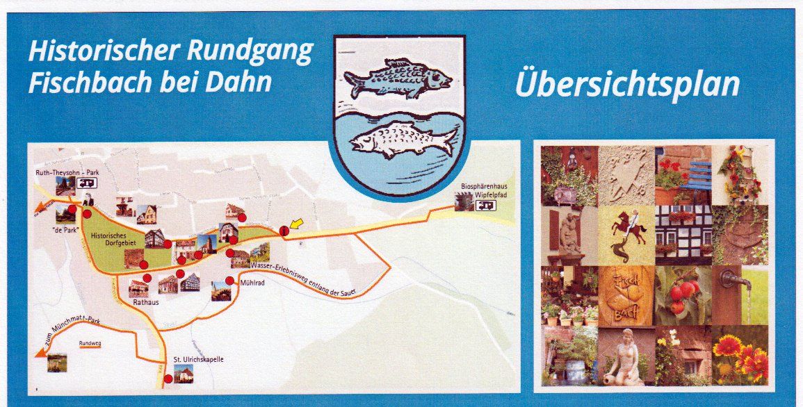 Übersichtsplan Historischer Rundweg