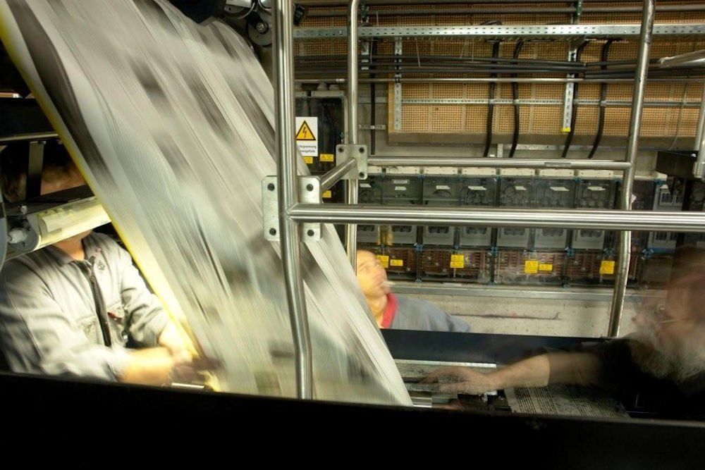 Caro-Druck im Ökohaus: Rotation im Geschwindigkeitsrausch