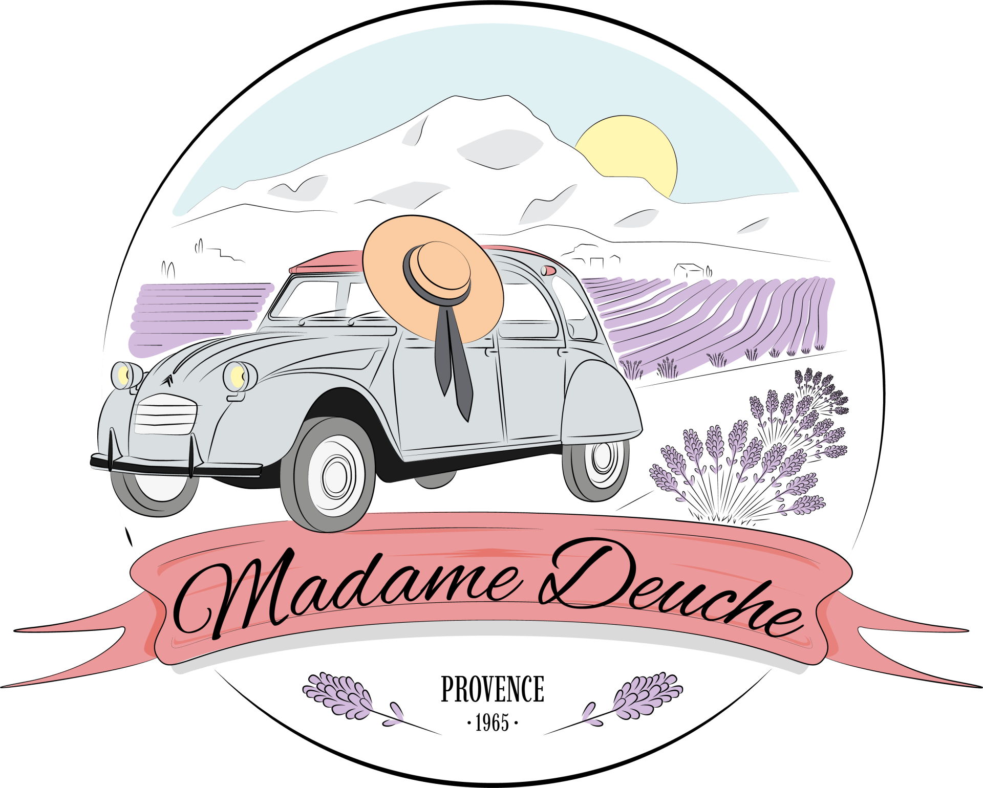 escapade en 2CV Madame Deuche