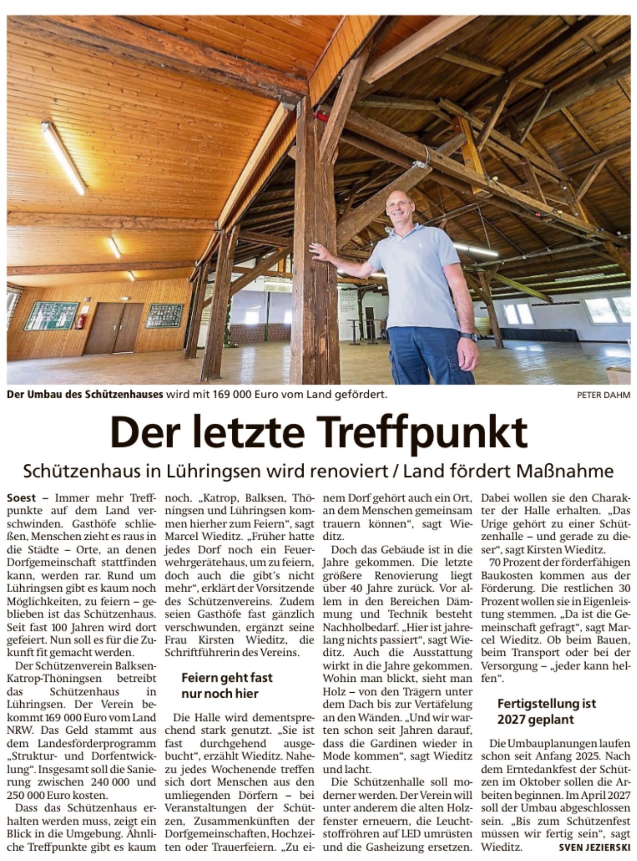 Bericht Soester Anzeiger vom 3.7.2026