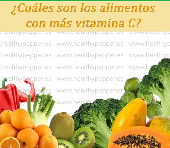 www.healthypepper.es Vitamina C