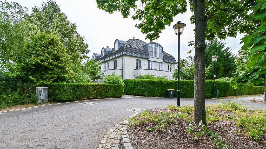 Blick auf das Mehrfamilienhaus im Wohnpark Stolpe