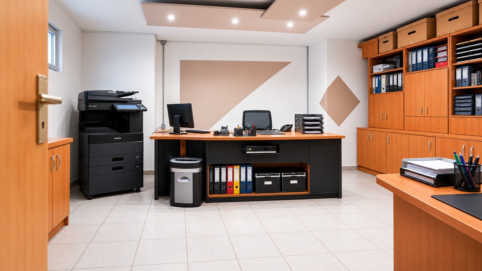 Kellerraum rechts - z. B. als Büro