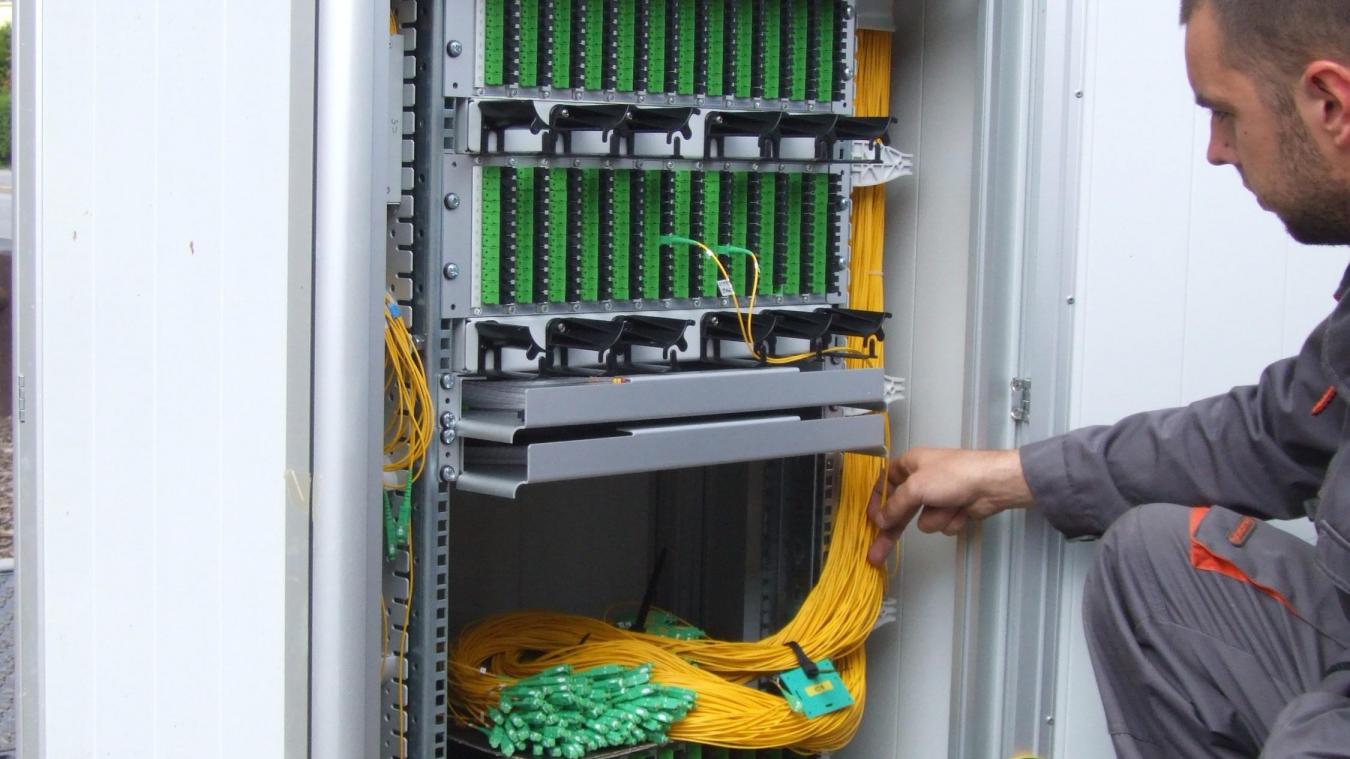 dégradation des armoires de fibre optique