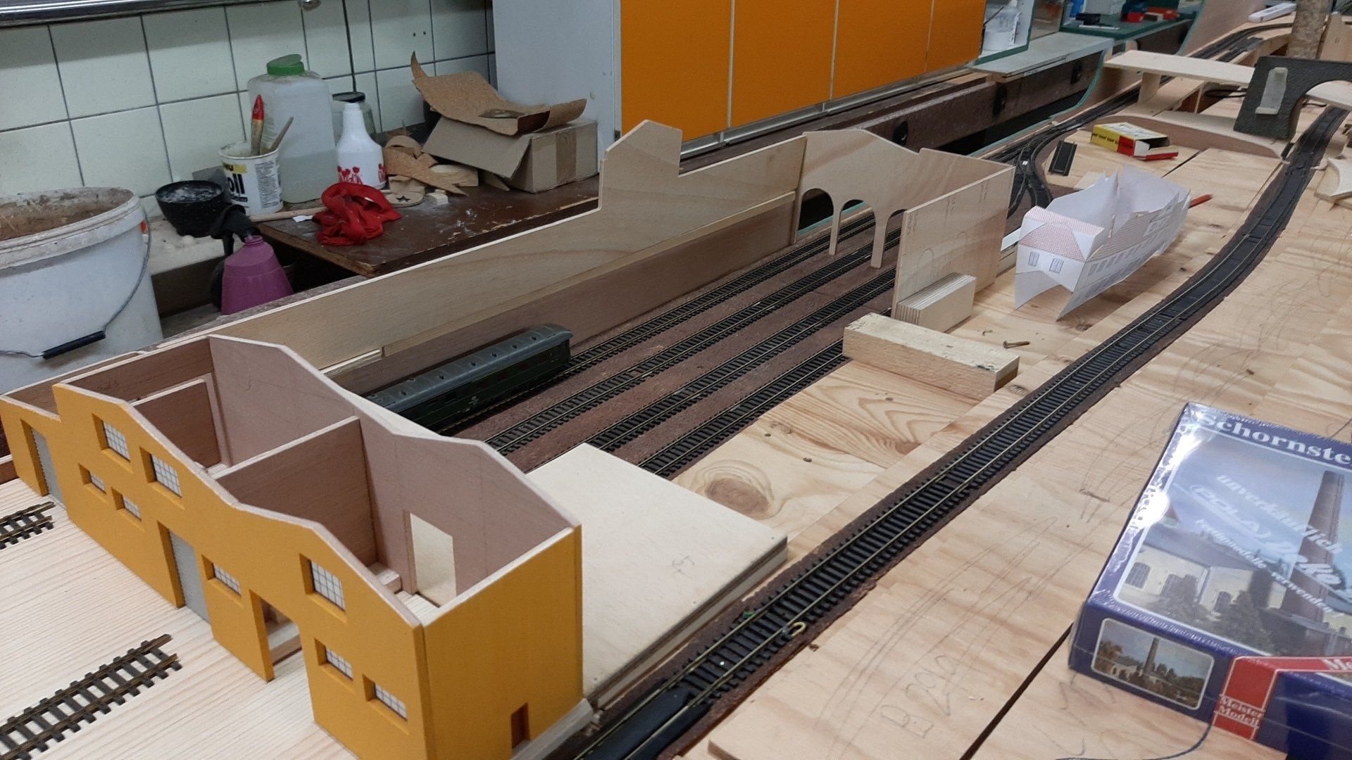 Stand: 14.09.2021 Weiterbau am Mittelteil