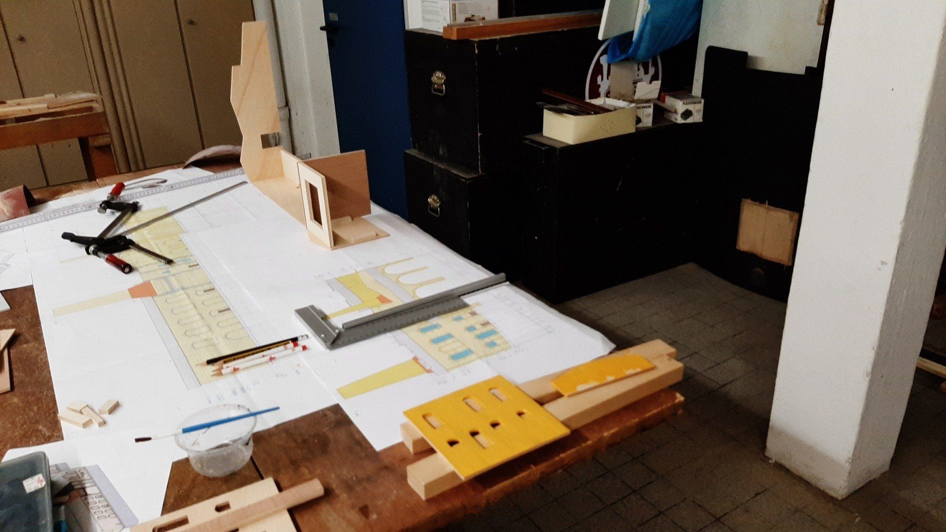 Stand: 14.09.2021 Bau des Mittelteiles