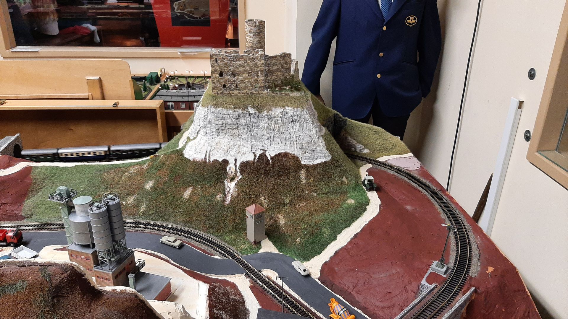 Der Berg wurde begrünt