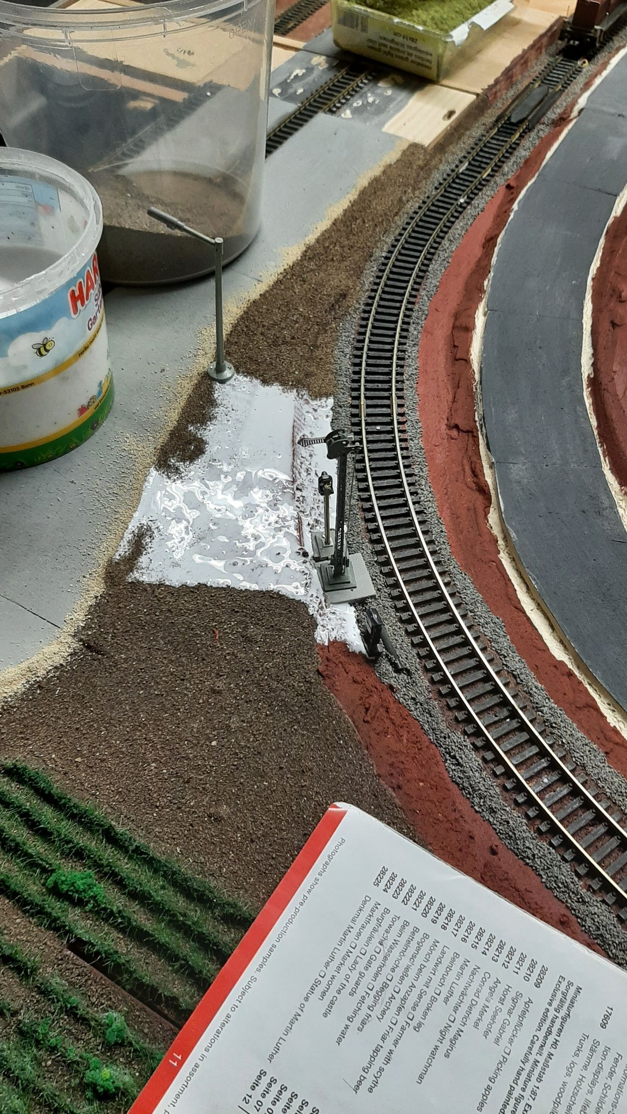 Anlage wird vorbereitet zur Begrünung