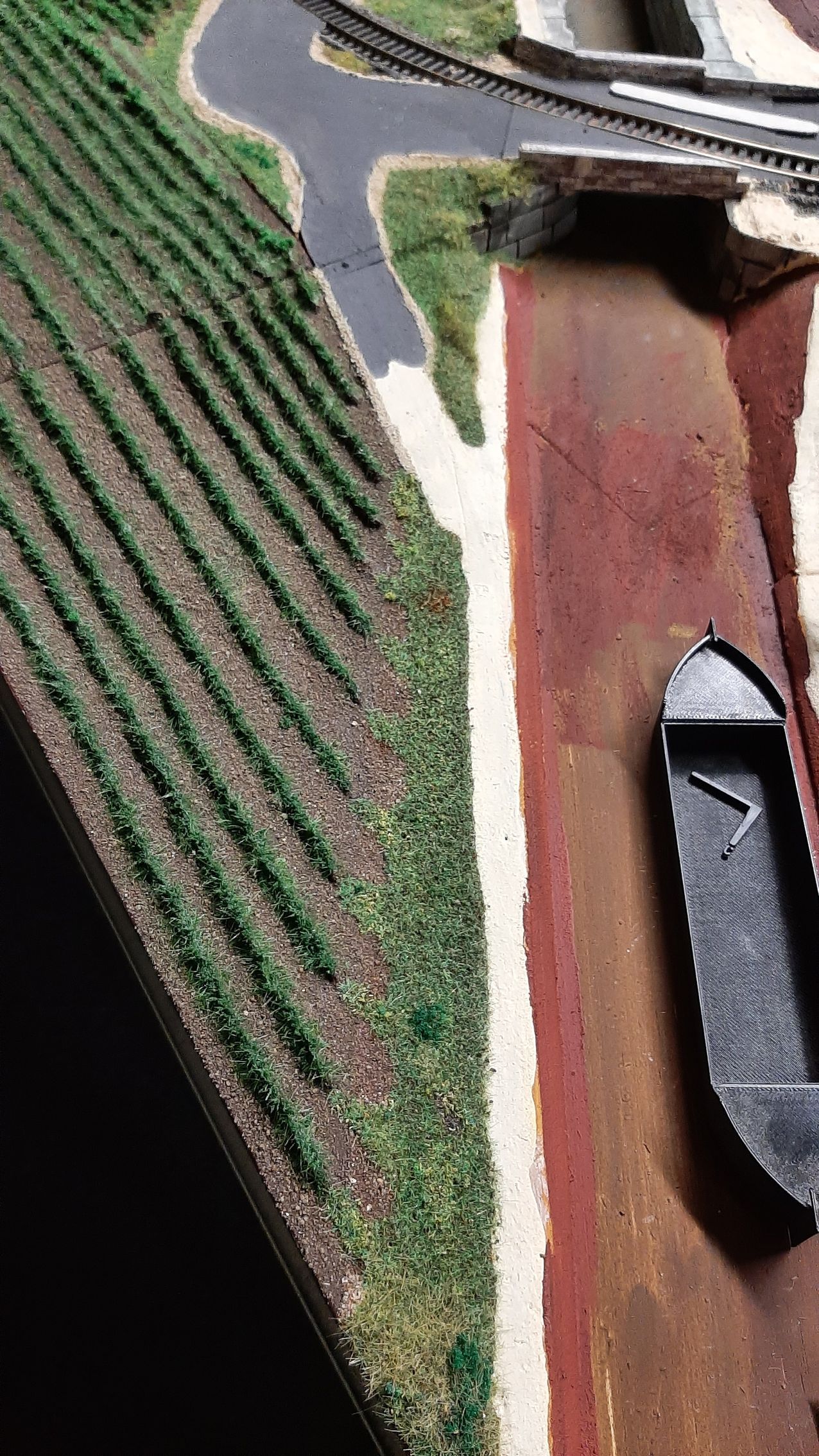 Begrünung des Feldrandes