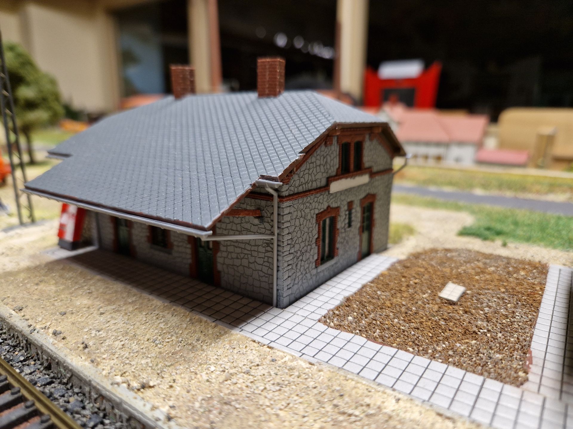 Bahnhof Greißelbach - Gleisseite