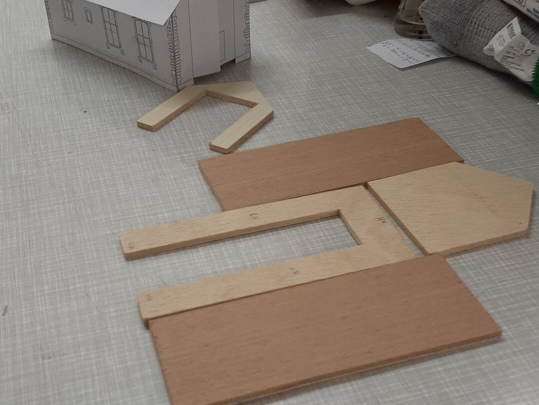 Stand: 23.12.2020 Lokschuppen in Einzelteile