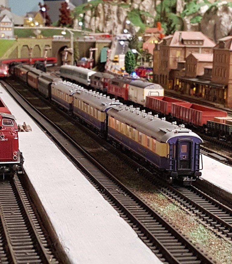 Ausschnitt aus der H0 Ausstellungsanlage