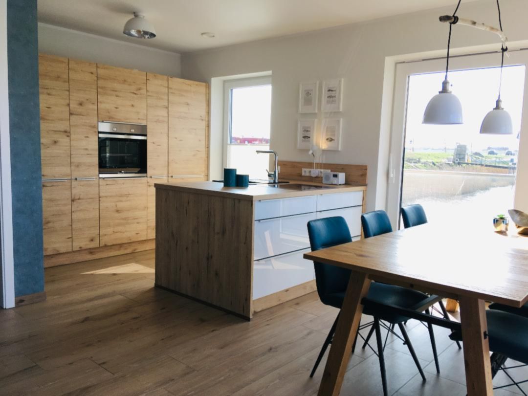 Pfahlhaus Harlesiel Carolinensiel, Pfahlhaus auf der Harle