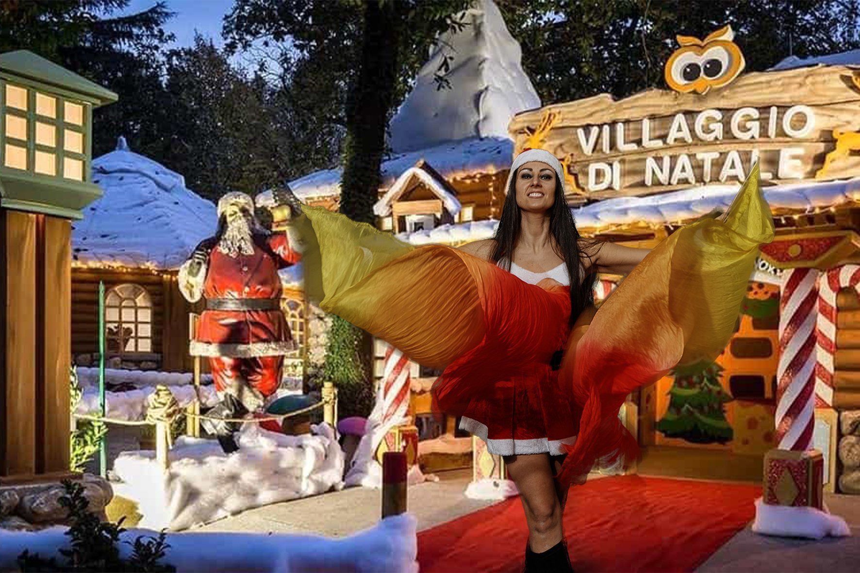 Spettacolo per mercatini di natale