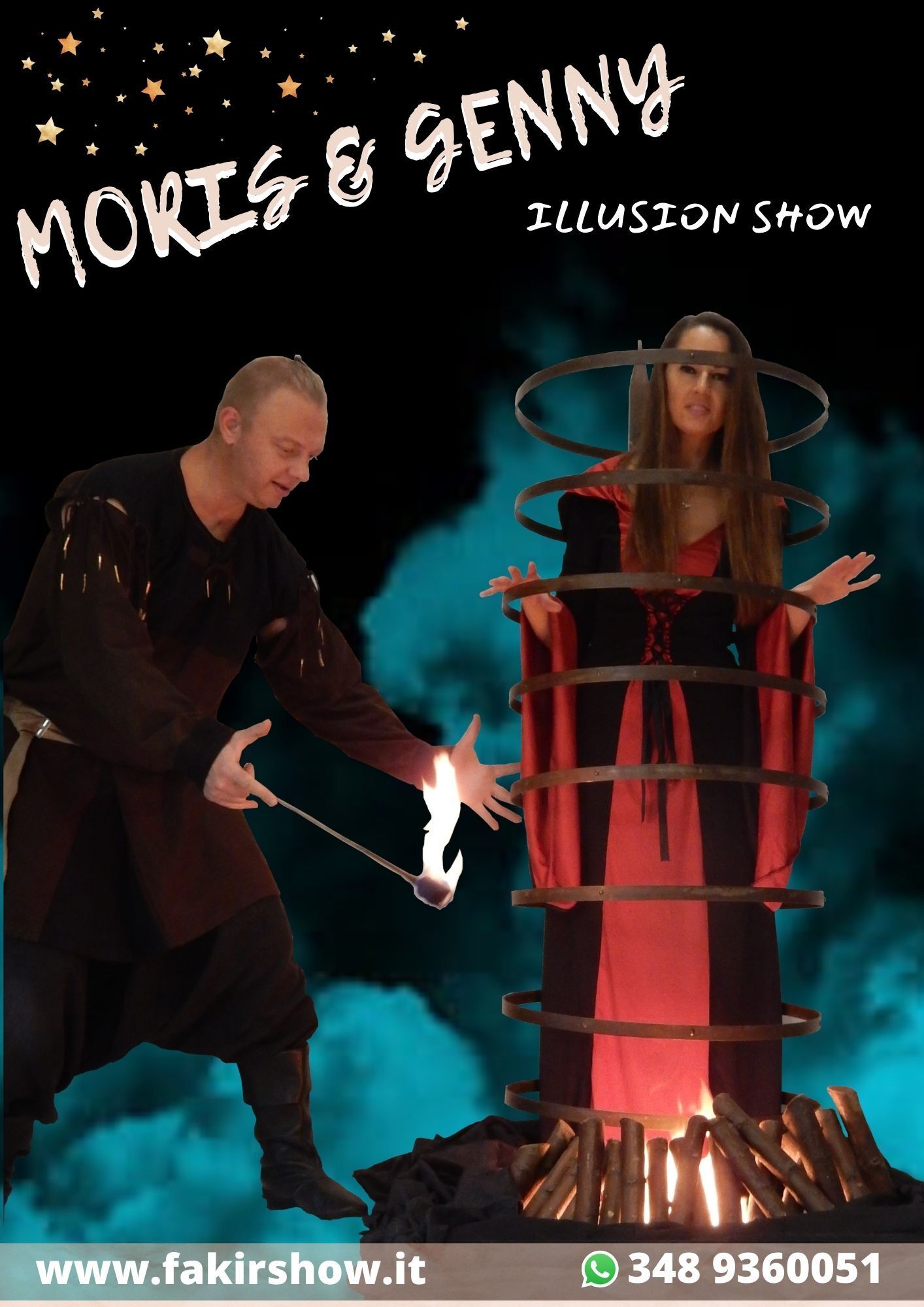 Zaubershow, Straßenkomödie, Clown-Comedy-Show, Comedy-Unterhaltung,