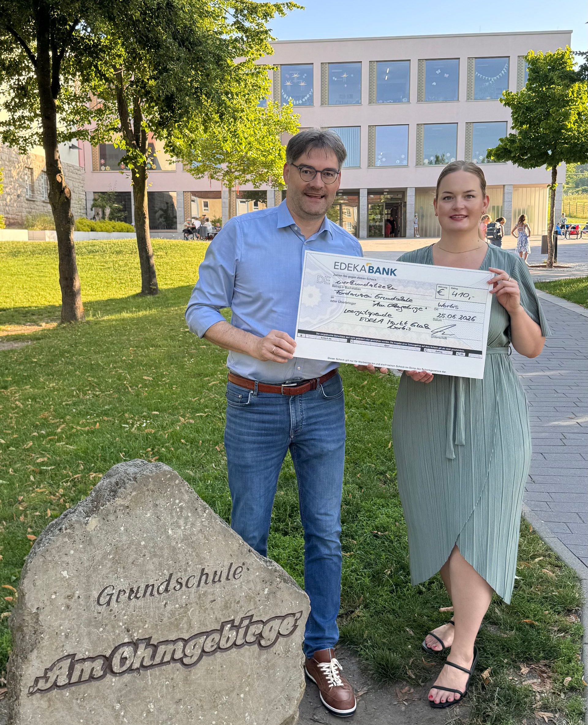 Spendenübergabe