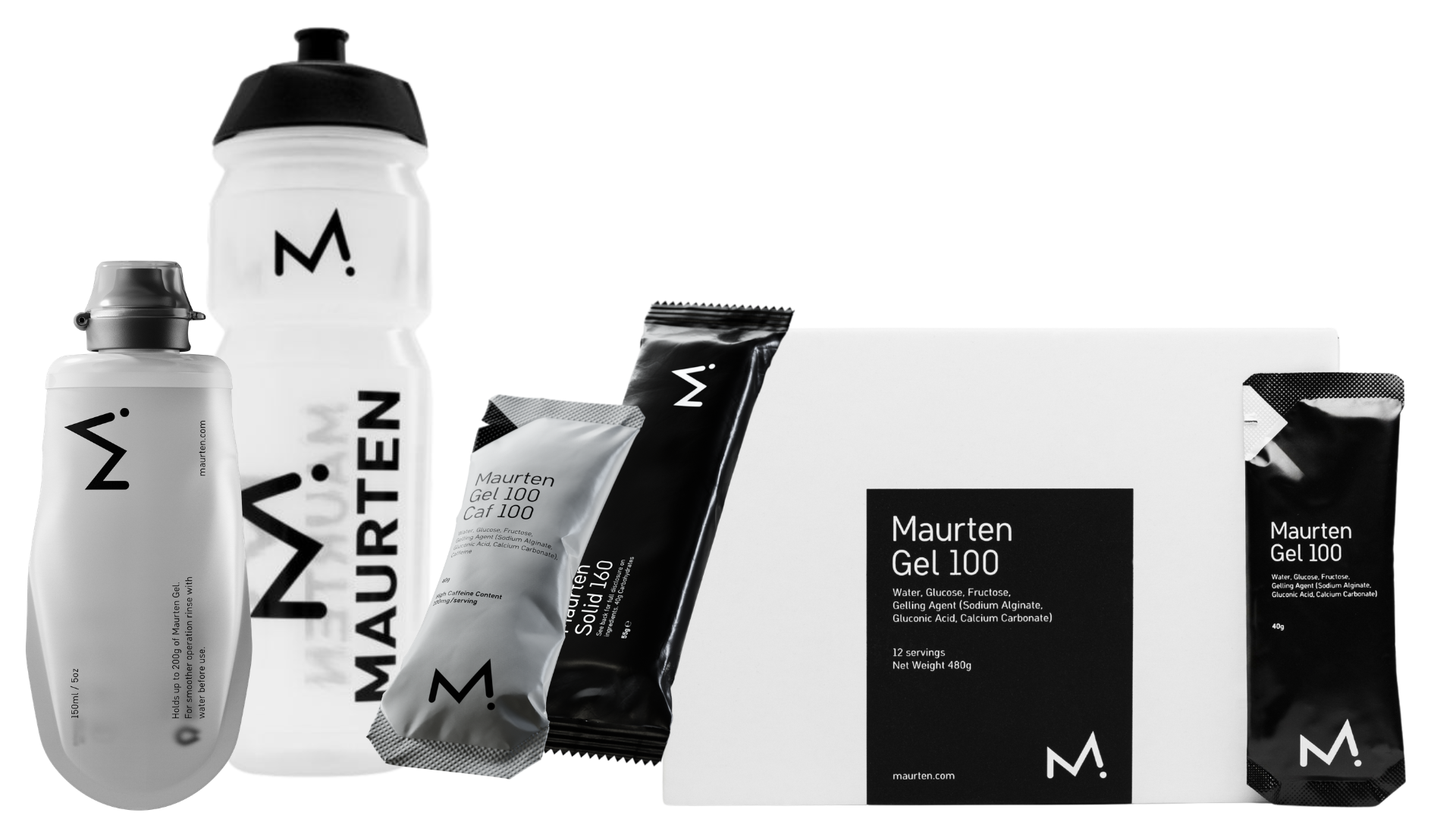 Maurten Gels, Solids and more bei www.stealth-parts.com