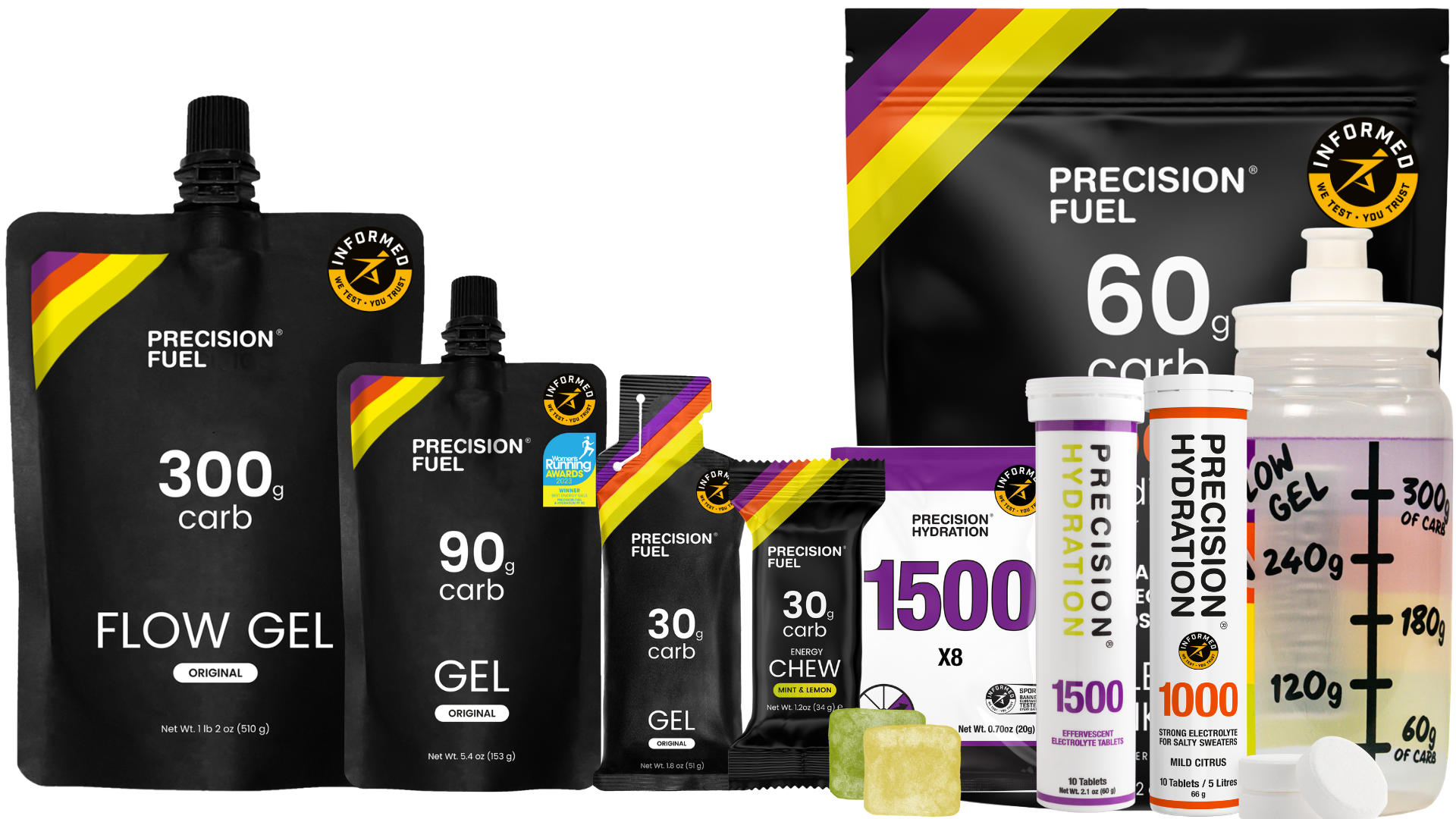 PF&H – Precision Fuel & Hydration: géis, comprimidos de sal, eletrólitos e mais – stealth-parts.com/pt