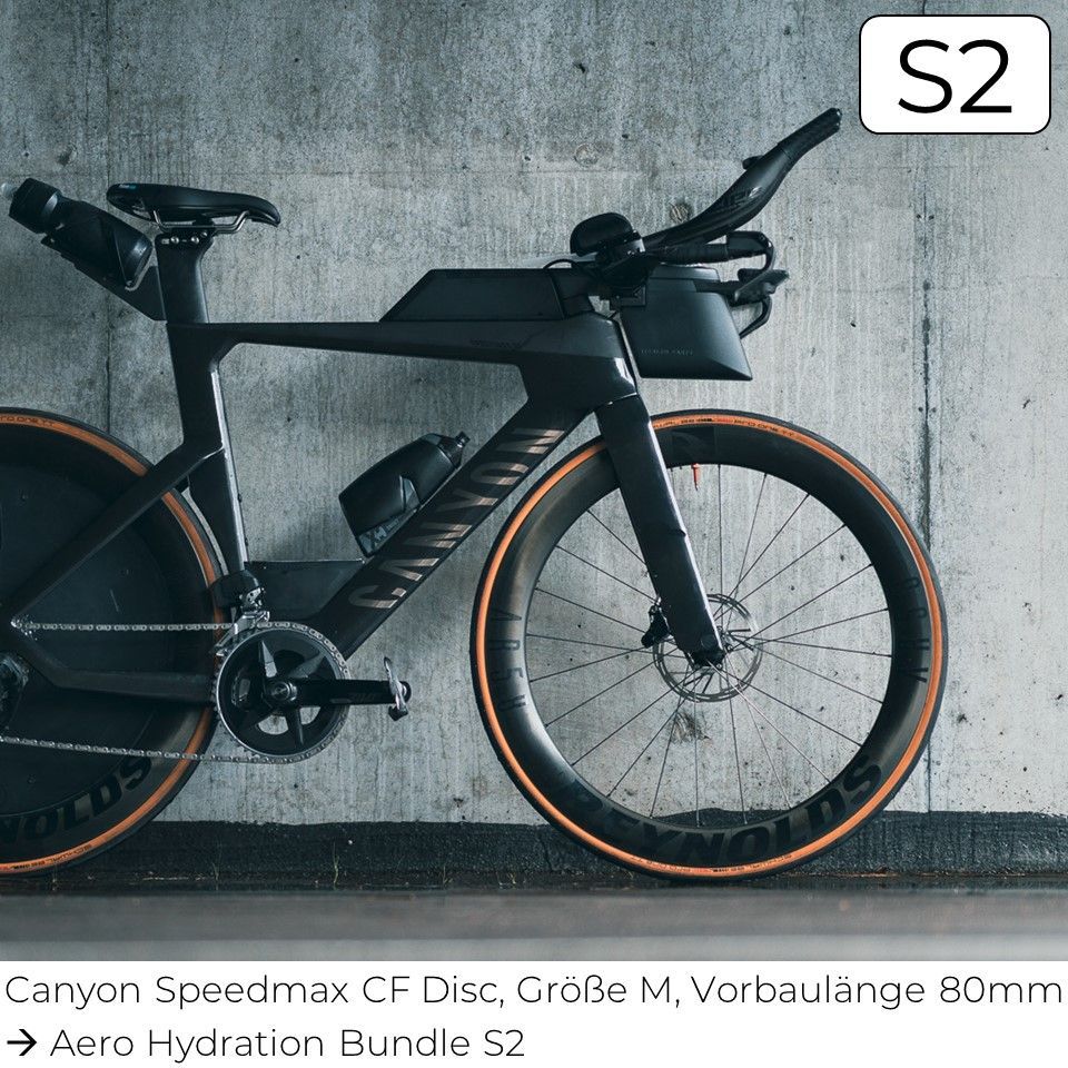 triathlon trinksystem s2 von www.stealth-parts.com an canyon speedmax cf disc