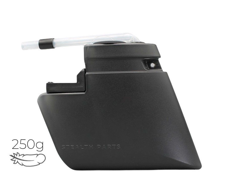 The triathlon aero hydration system is lightweight with only 250g