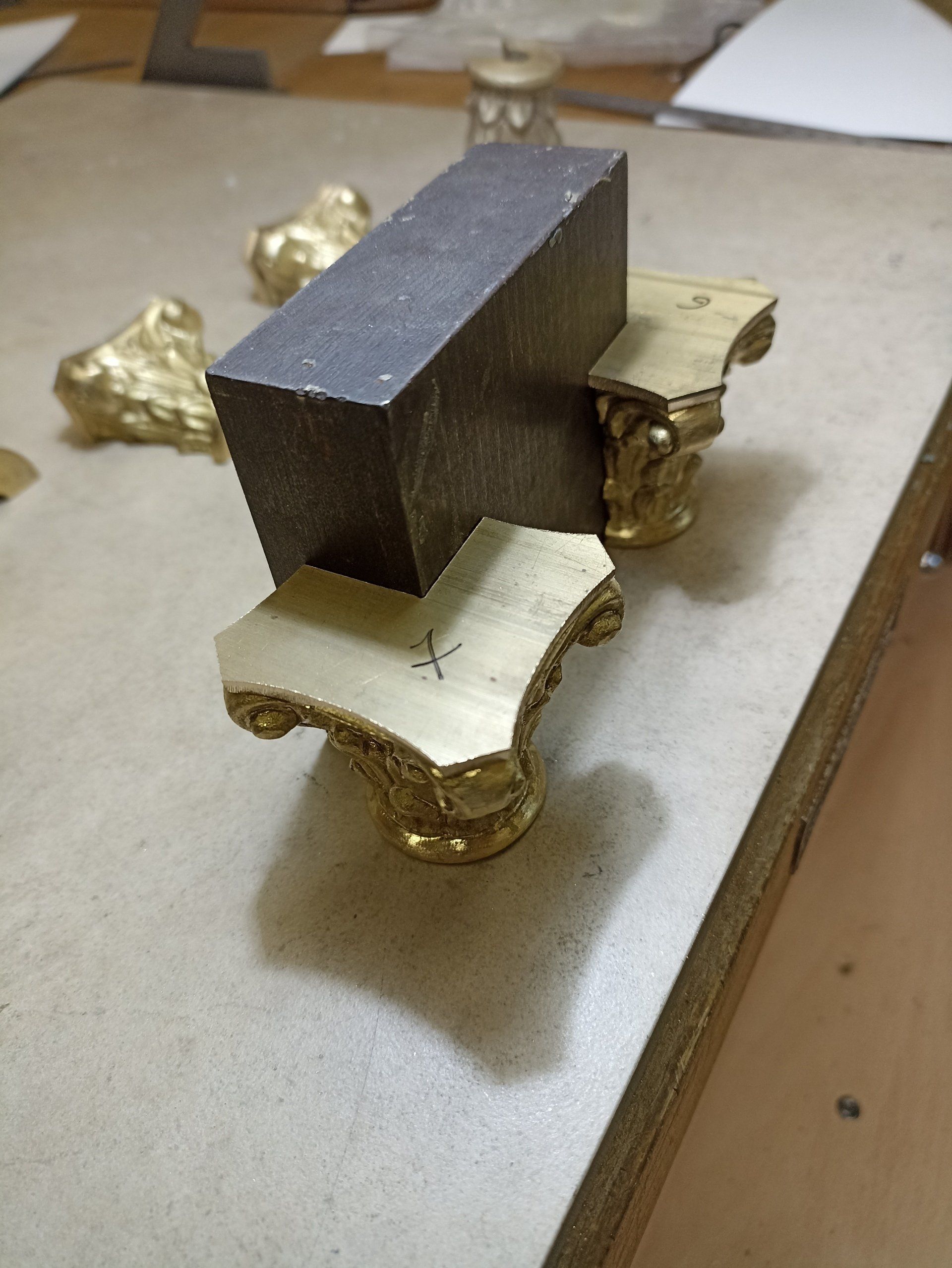 Lavorazione dei capitelli
