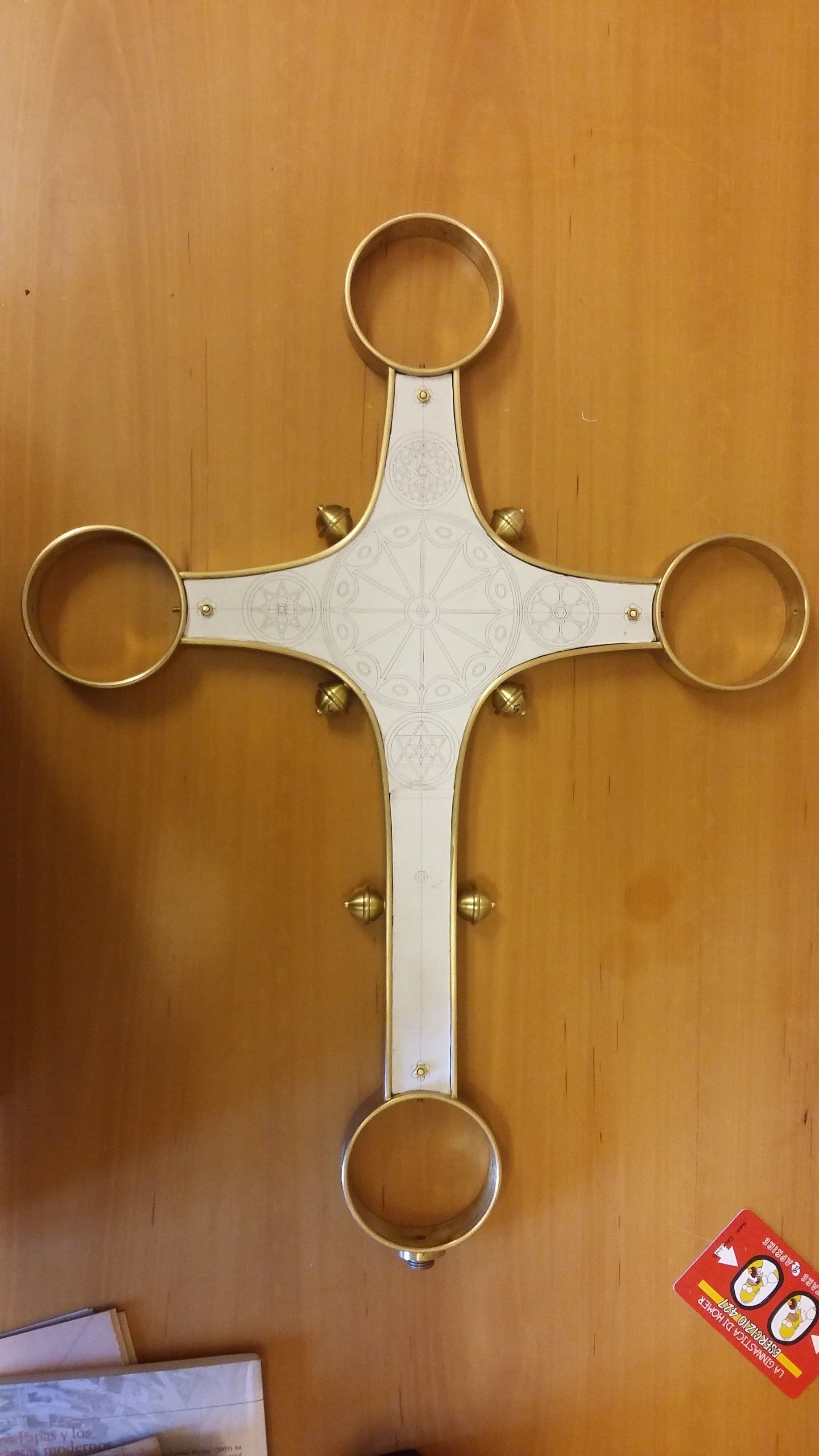 Struttura portante Croce con anime di legno