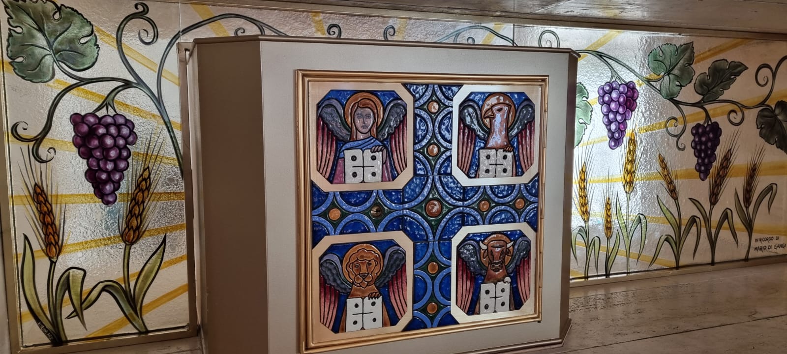 Vetrata tabernacolo Calenzano