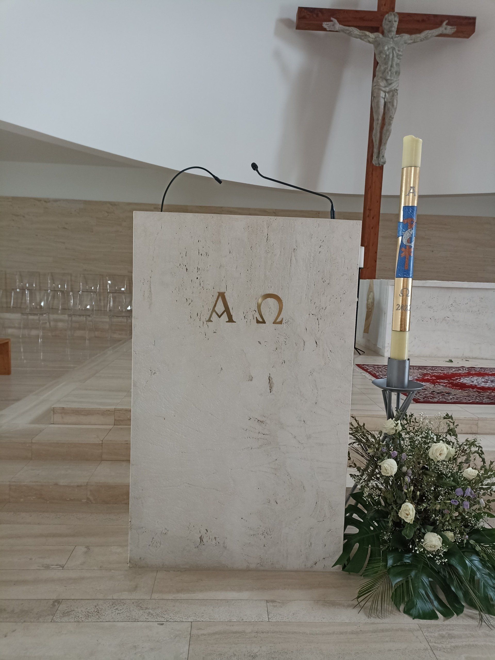 Alfa e Omega per ambone