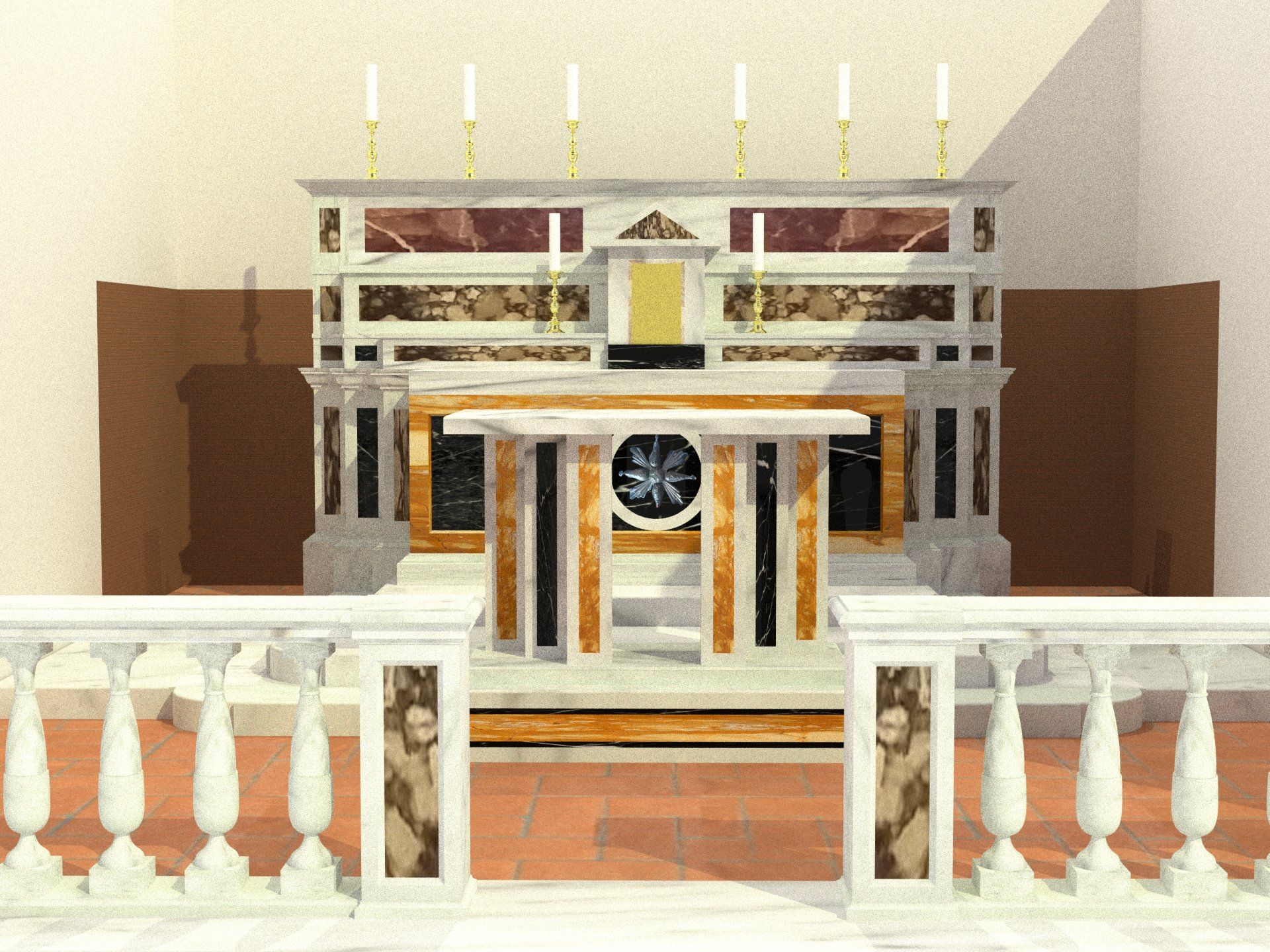 Nuovo altare san Ruffignano a Sommaia