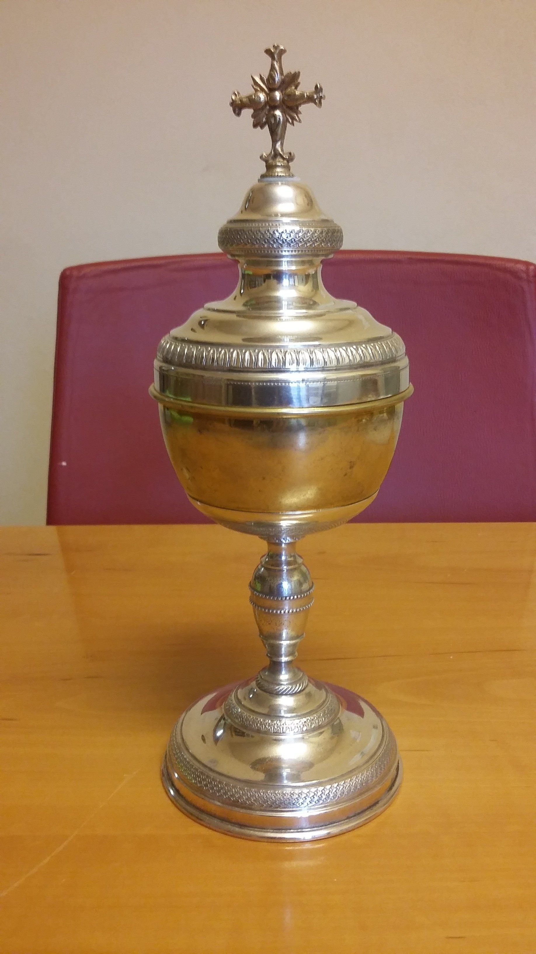 Pisside alla fine del restauro