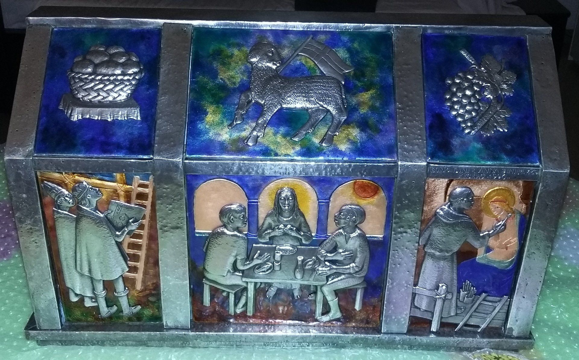 Tabernacolo di Fiesole lato posteriore