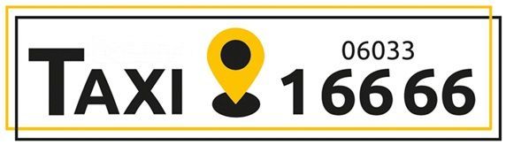 Taxi Gerkuhn in Butzbach Logo taxi 16666