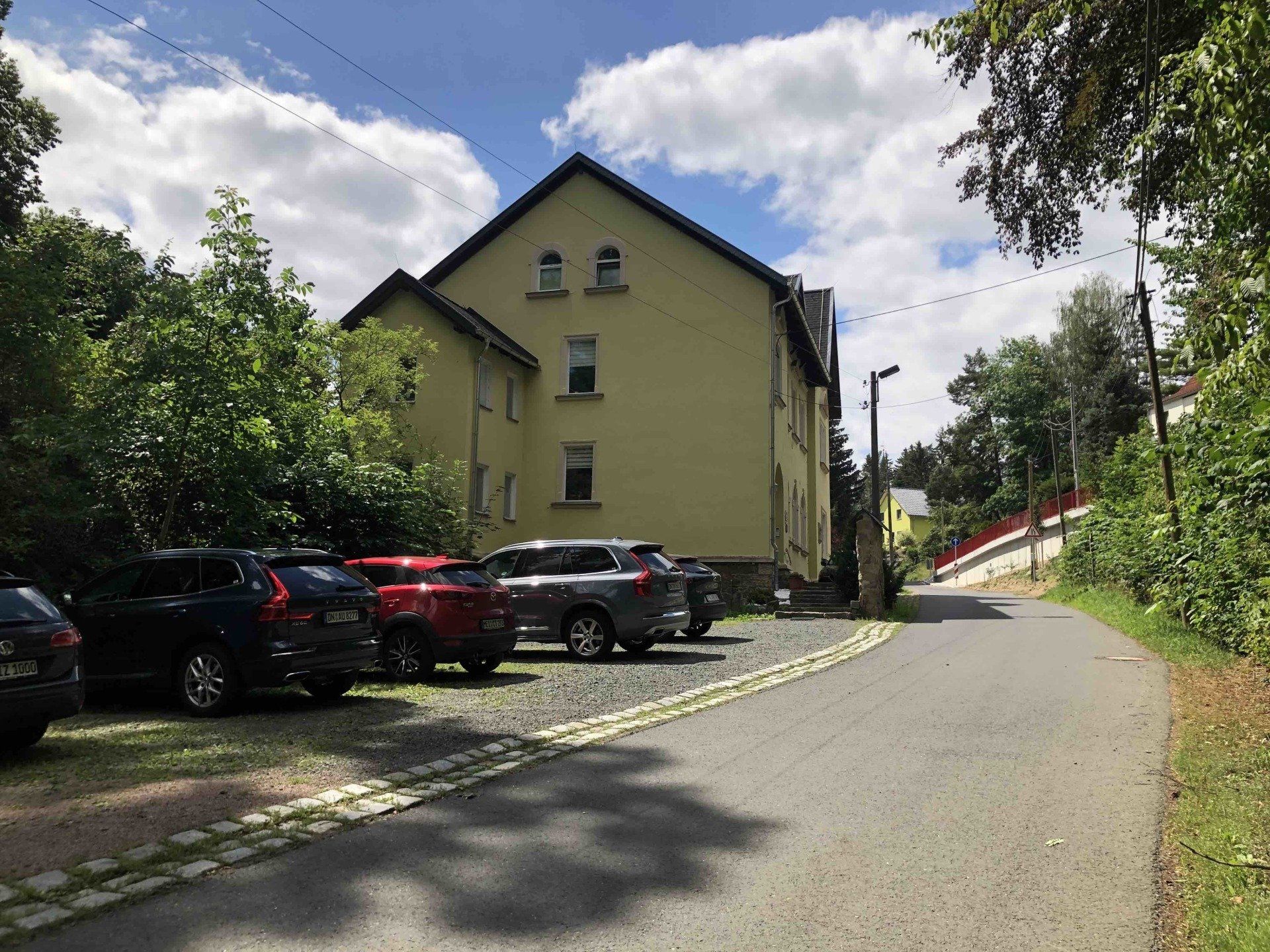 Parkplatz Ferienwohnung Siebenlehn