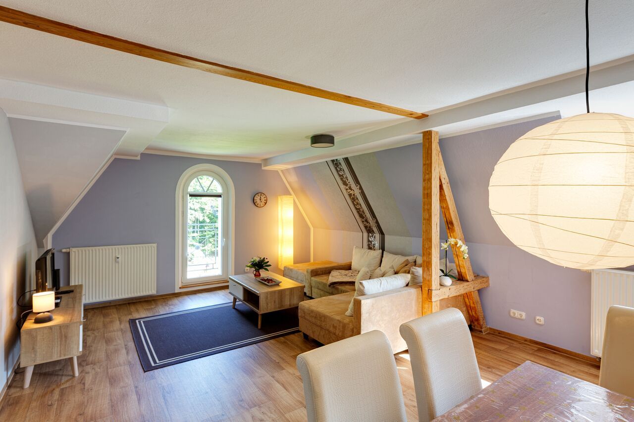 Ferienwohnung 1 Wohnbereich