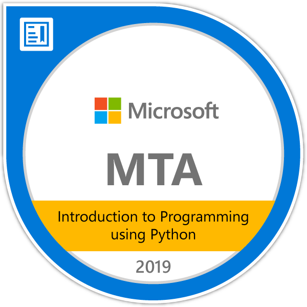 Microsoft Technology Associate (MTA): Introduction to Programming Using Python