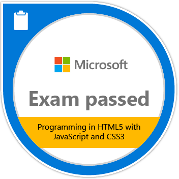 Microsoft Specialist: Programming in HTML5 with JavaScript and CSS3