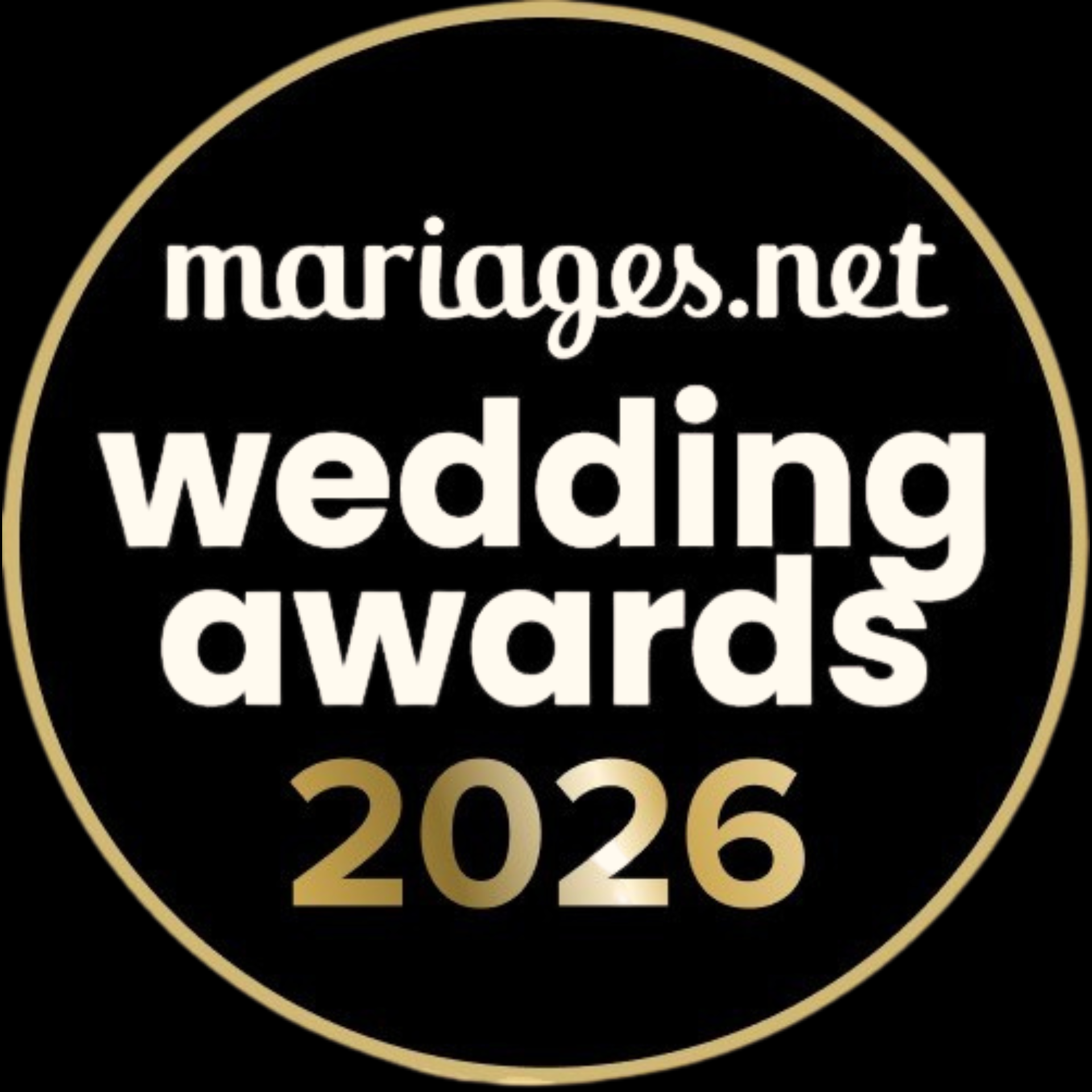 Logo Wedding awards mariage.net 2026