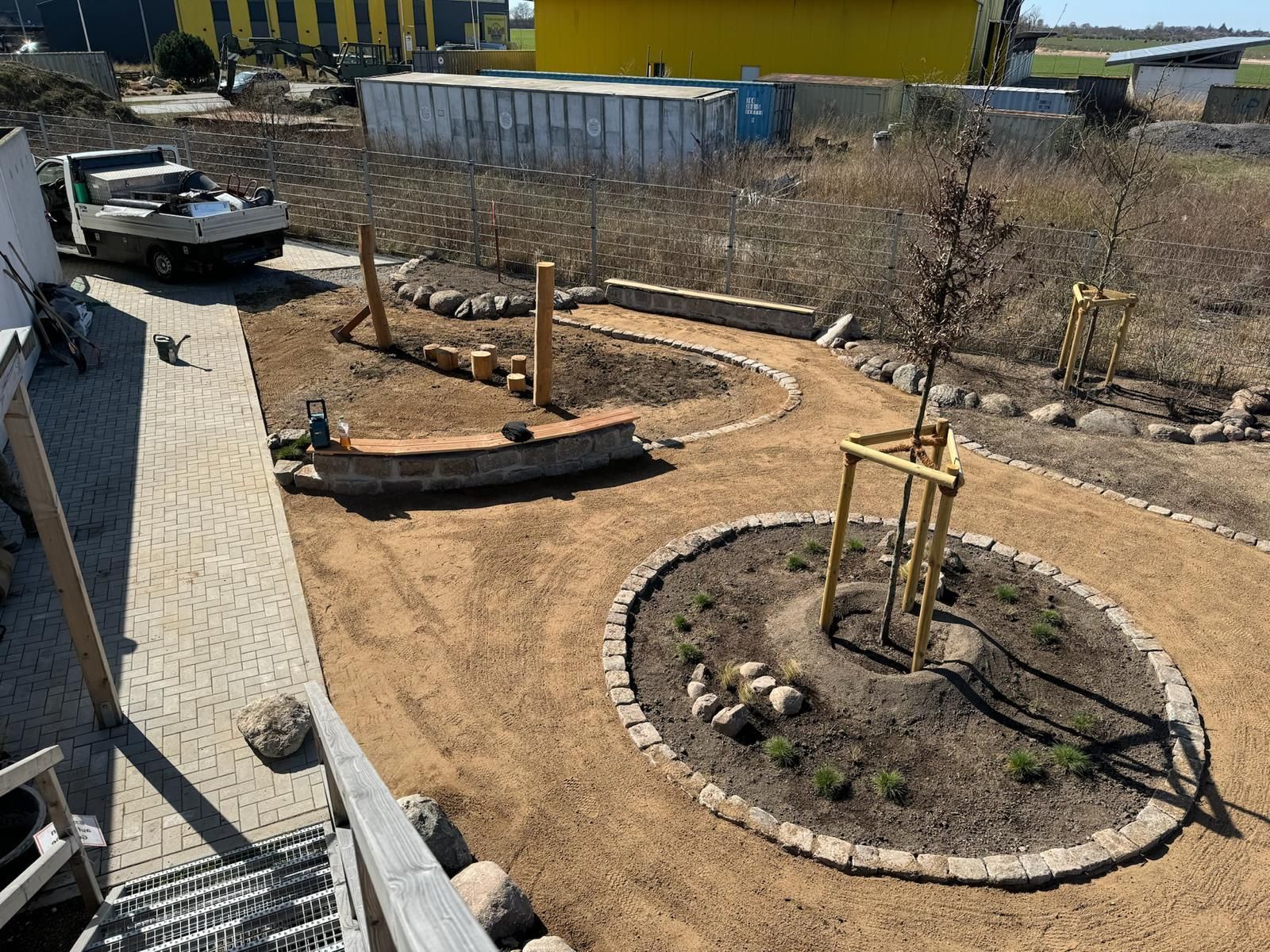 deutsche Bahn neuanlage sund gartenbau fehmarn