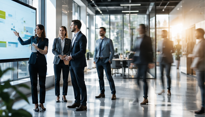 Mitarbeiter am Organisationschart