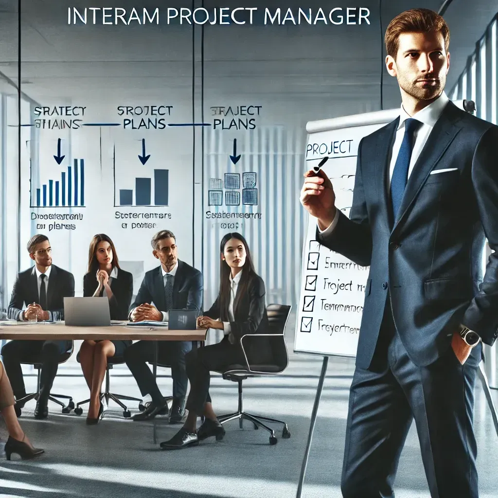 Projektmanager im Unternehmen