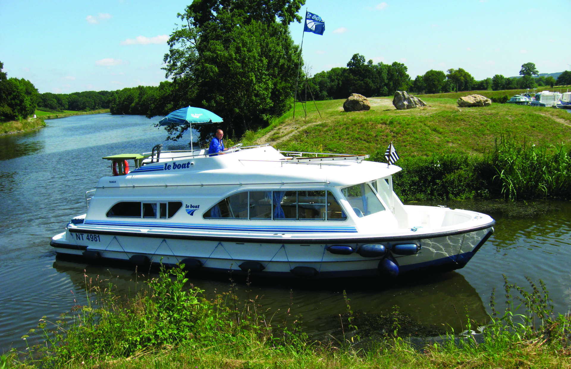 Hausboot günstig mieten Hausbooturlaub Frankreich