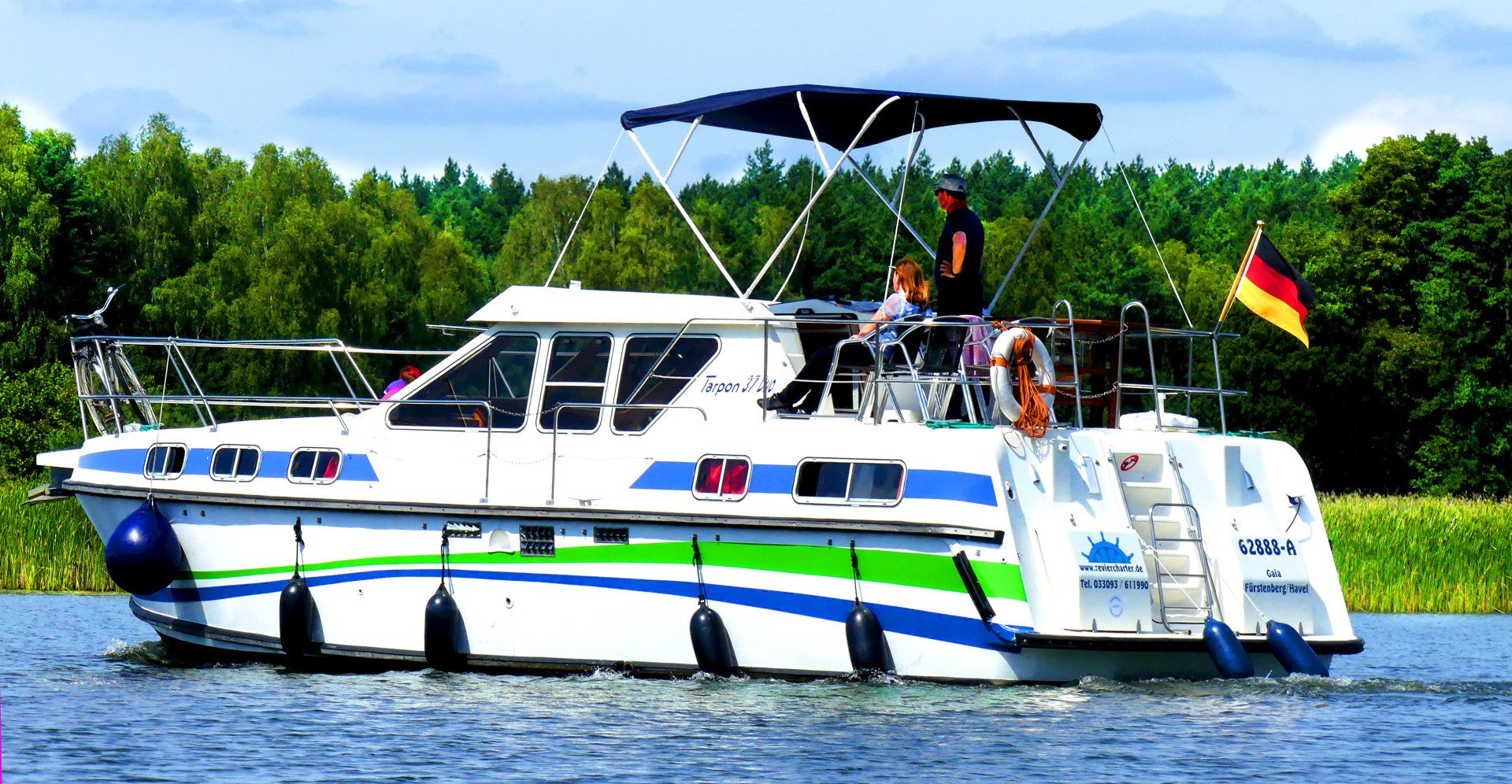 Tarpon 37 Duo Prestige Revier Charter