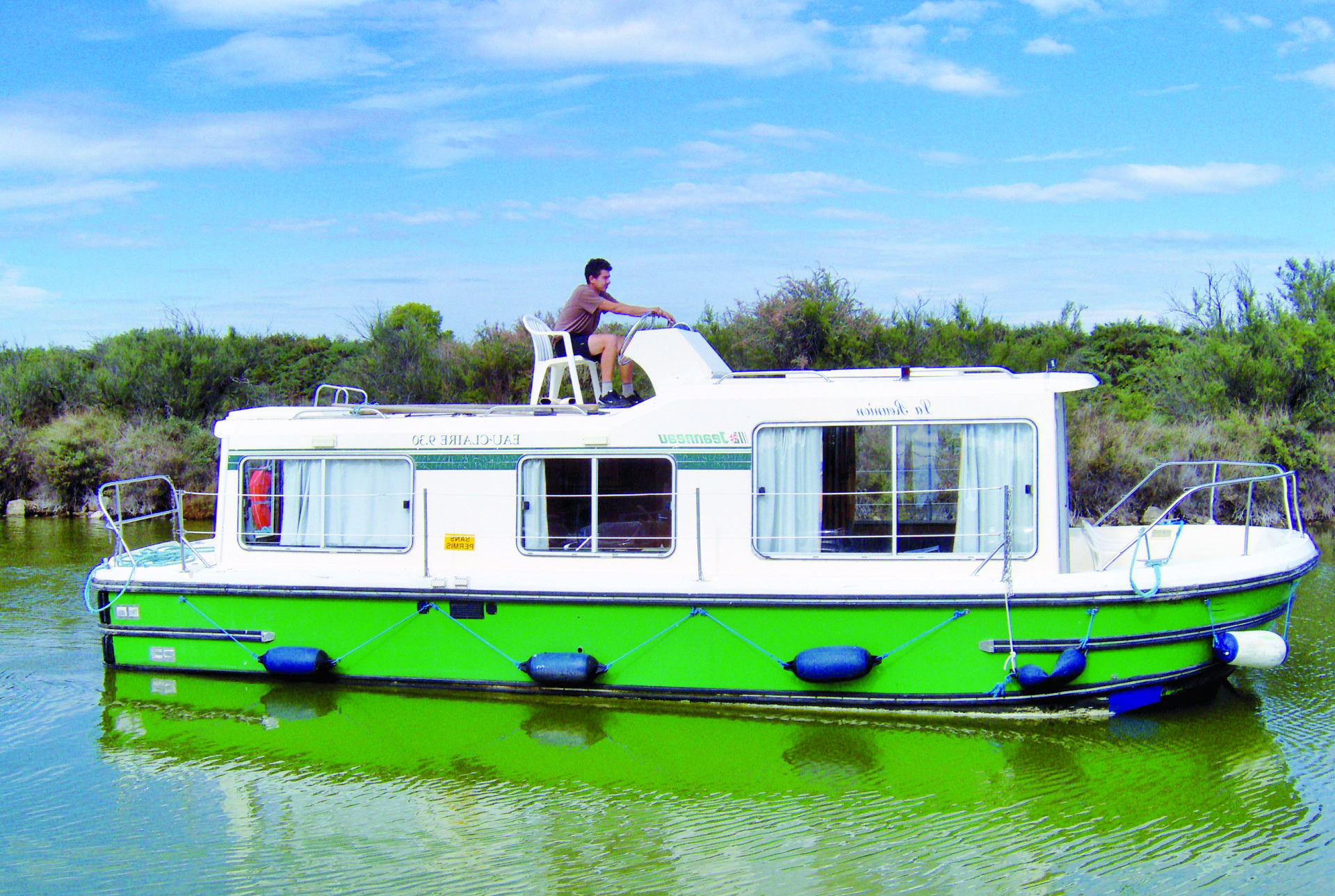 Hausboot günstig mieten Hausbooturlaub Frankreich