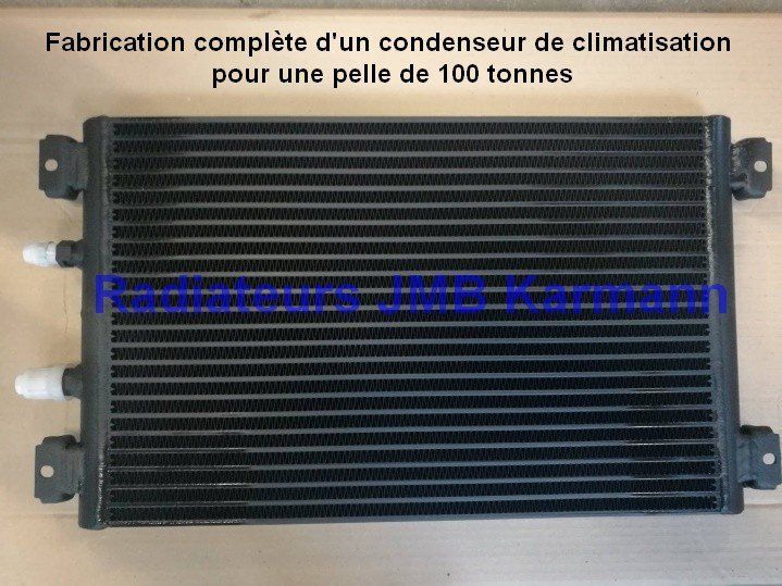 Condenseur de clim pour pelle