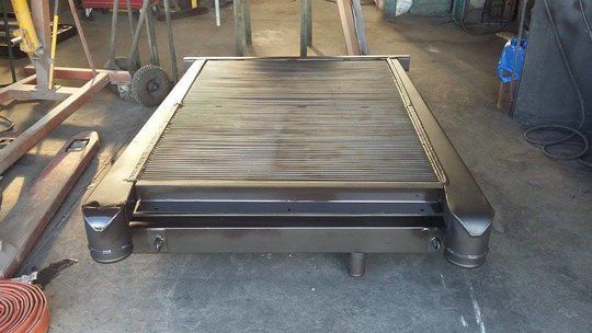 réparation radiateur d'air locomotive