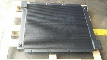 Changement de faisceau radiateur terex