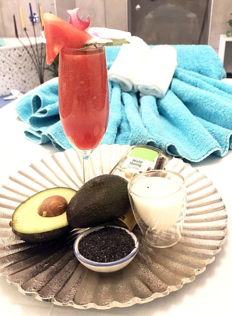Avocado - Honig - Sesamöl - Limette